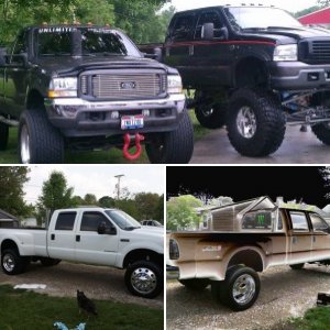 Mine and my Boys Trucks!!