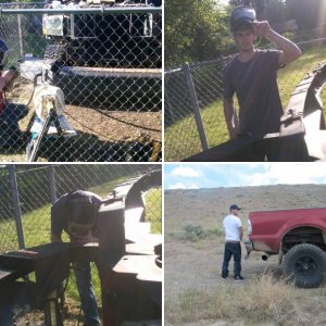 Bumper build 01 f-250 7.3