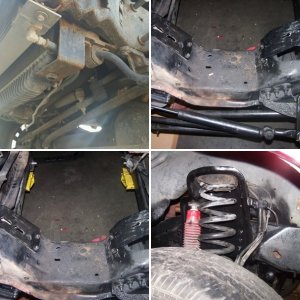 05 Super Duty Suspension swap