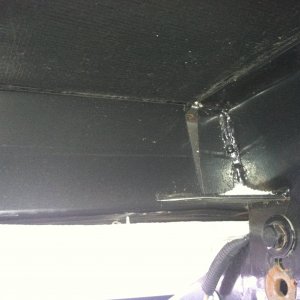 Broken RV Frame