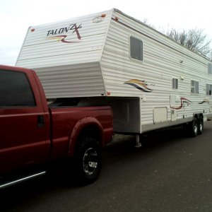 35' toy hauler