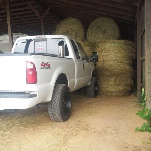 my first diesel and first truck,  project white out