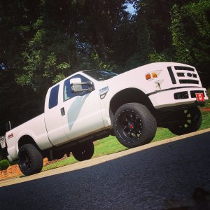 my first diesel and first truck,  project white out