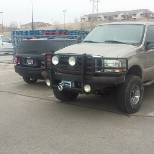 2004 F250 with new winch