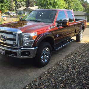 2016 F-350 Lariat "Burnt Flame"