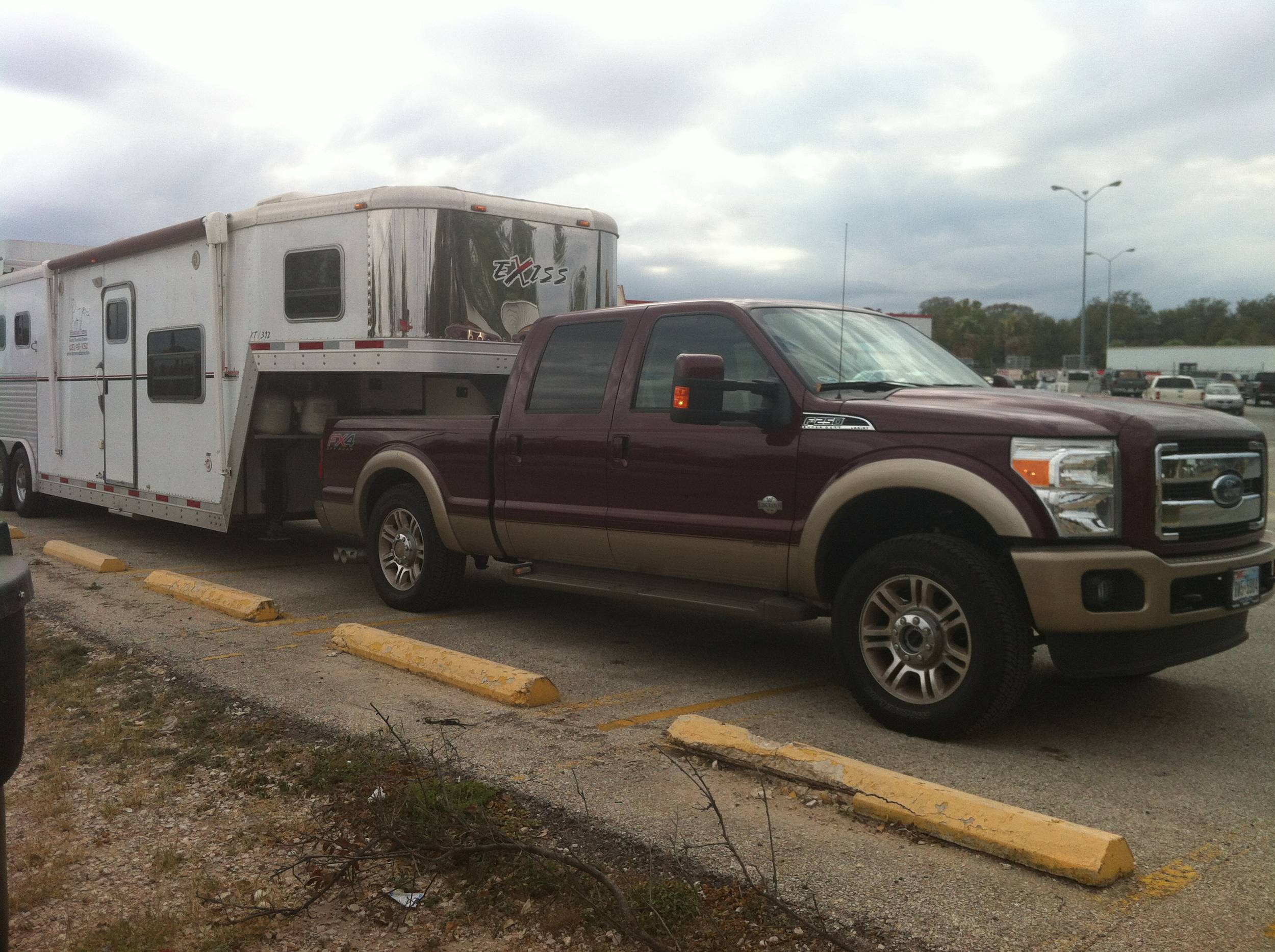 2012 f250 sagging