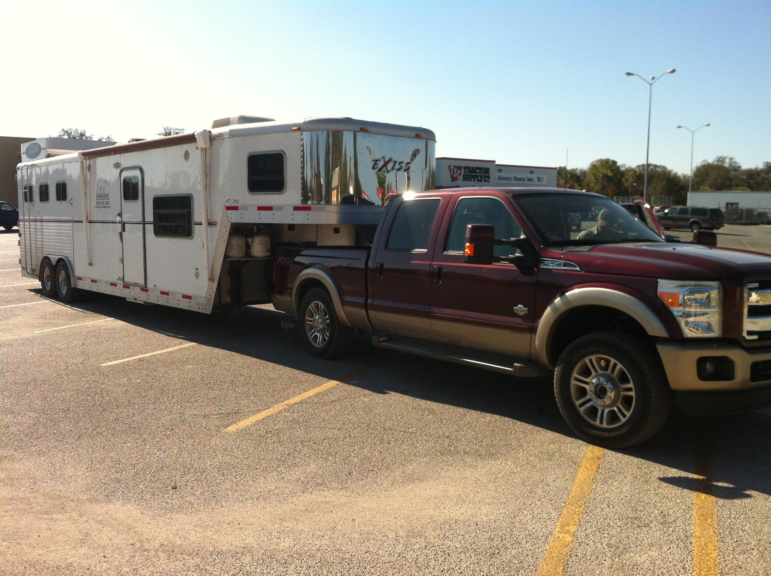 2012 f250 sagging