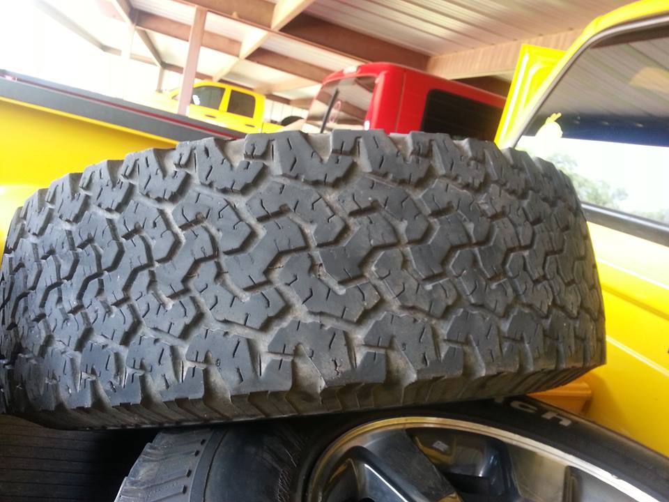 For Sale: Set of Four 2012 F-250 Lariat Wheels with Used BFGs